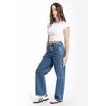 thumbnail image 2 of Jeans tipo barrel Juvenil, 6855 (Mezclilla tono medio) azul 7, 2 of 3