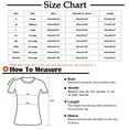 thumbnail image 4 of Axiiglly Plus Size Tops for Women 3/4 Sleeve T Shirt V Neck Solid Color Shirts Loose Side Split Summer Casual T-Shirts, 4 of 7
