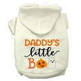 thumbnail image 5 of Halloween Pet, Dog  Cat Hoodie Screen Printed, "Daddy's Little Boo", 5 of 10