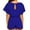 Blue, variant on Rompers for Women Sexy Casual Short Jumpsuit for Women Keyhole Back Short Sleeve Jumpsuits and Rompers Lounge Shorts