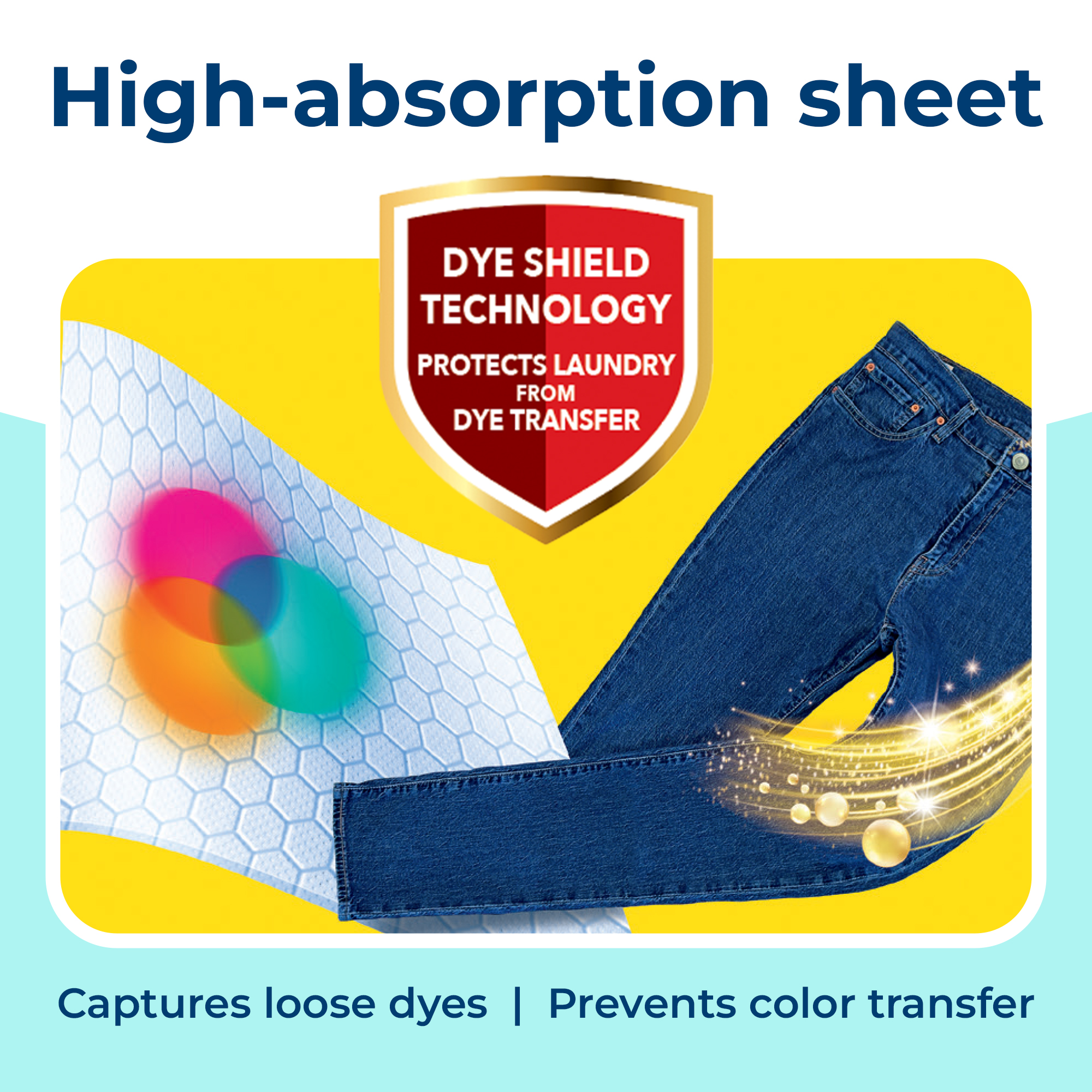 Carbona Color Grabber In-Wash Dye Sheets, 30 Count, 2 Pack photo 3
