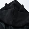 thumbnail image 4 of Pisexur Sweat à Capuche pour Femmes Oreilles de Chat Crop Top à Capuche Manches Lacées Ajourées, 4 of 6