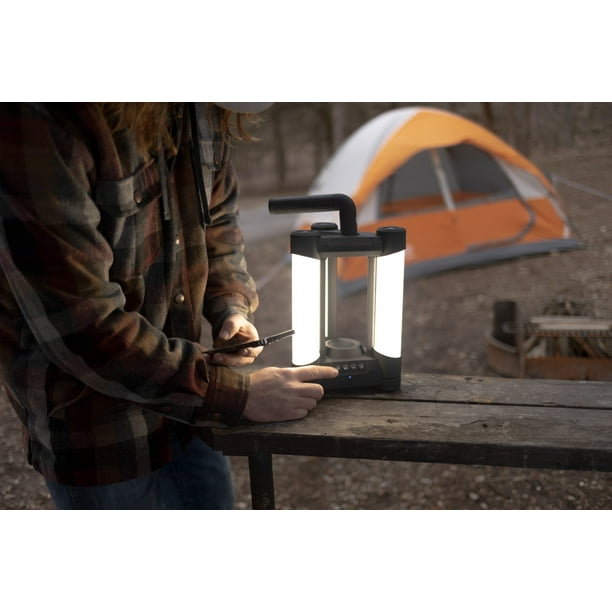 Swiss Tech LED Lantern, 2000 Lumen, Rechargeable, Bluetooth
