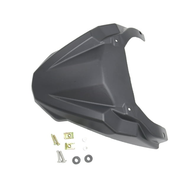 tredstone Fashionable Dirtboard For Motorcycle Front Cowling Compatibility Moto Accessory Easy Installation Black 1Set
