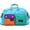#B, variant on Casual Color Block Overnight Bag, Large Weekender Travel Duffle, Water-Resistant Nylon Travel Tote with Crossbody Strap for Weekend Getaways, Gym and Air Travel