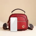thumbnail image 5 of HGIEYS Vintage Leather Saddle Bag Purse for Women Small Tote Bag with Compartments Trendy Crossbody Purses for Women, 5 of 9