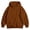 Coffee #64, variant on Men's Pullover Hoodies Long Sleeve Drawstring Sweatshirts with Kangaroo Pocket Fall Winter Casual Shirts Orange L