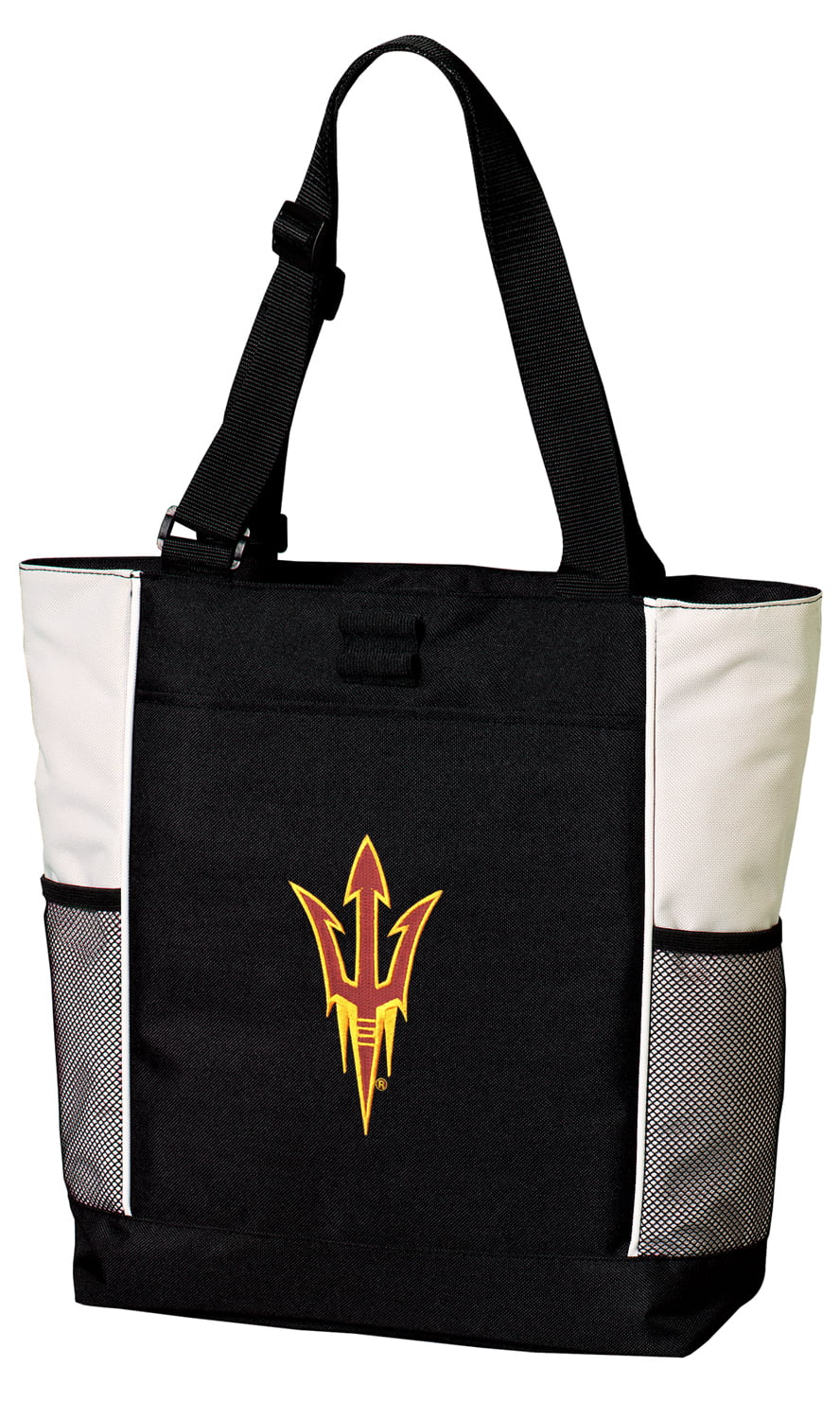 Unique MESH & Microfiber Broad Bay Cute ASU Sun Devils Drawstring Backpack Ladies ASU Cinch Bag 