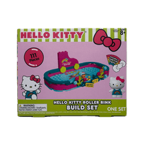 Sanrio Hello Kitty Roller Rink Kid's Building Block Toy, 111 Piece