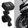 thumbnail image 3 of Motorbike TPMS, Waterproof Dustproof Autoalarm Motorcycle Tire Pressure Monitoring System USB Charging with 2 External Sensor for Motor , 3 of 7