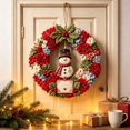 thumbnail image 2 of Christmas Wreath DIY Kit,Christmas Wreath Making Kit for Beginner & Adults, Fabric Craft Kit,DIY Holiday Decor, Handmade Christmas Art Project Gift, 2 of 8