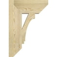 thumbnail image 3 of Ekena Millwork 6"W x 18"D x 26"H Imperial Slat Rough Sawn Bracket, Douglas Fir, 3 of 4