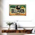 thumbnail image 3 of Elephant Stock Billiards Club Wall Art - Horizontal Canvas Wall Art - Living Room Wall Decor - Wall Signs Canvas - Beige And Black Decor - 30" x 20", 3 of 8
