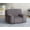 Gray, variant on Olive & Opie Kuddlez Kids/Toddlers Foam Chair with Washable Cover Grande Size, Gray
