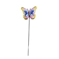 thumbnail image 2 of Butterfly Iron Garden Stake, Delicate Butterfly Metal Art Stable Ground Plug Design, Yard Decorative Insert, Craft Figurine for Garden Lawn Outdoor Pastoral Scene Decoration, 2 of 6