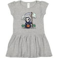thumbnail image 3 of Inktastic Halloween Trick or Treating Cute Grim Reaper Girls Toddler Dress, 3 of 5