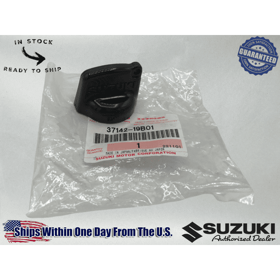 Suzuki OEM ATV IGNITION KEY COVER KINGQUAD EIGER LTZ VINSON 37142-19B01 1