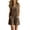 Brown, variant on Miluxas Womens Rompers Sleeveless V Neck Button Down Loose Short Jumpsuits Casual Y2K Street Overalls with Pockets Summer Vacation Beach Outfits White