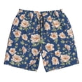 thumbnail image 5 of Goofa Flower Printed Mens Swim Trunks Summer Quick Dry Short Beach Swimwear Bathing Suits-XX-Large, 5 of 9