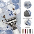 thumbnail image 5 of Area Rugs 4'x6'. Blue White Floral Carpet Runner Indoor Outdoor Rugs Home Decor Aesthetic, Spring Botanical Leaves Farmhouse Non Slip Mats Washable Accent Rug for Living Room Bedroom, 5 of 8