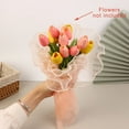 thumbnail image 5 of Packaging Material Supplies 28X400cm Flower Wrapping Paper Pearl Wave Yarn Lace Mesh Florist Bouquet Party Valentine Gift, 5 of 11