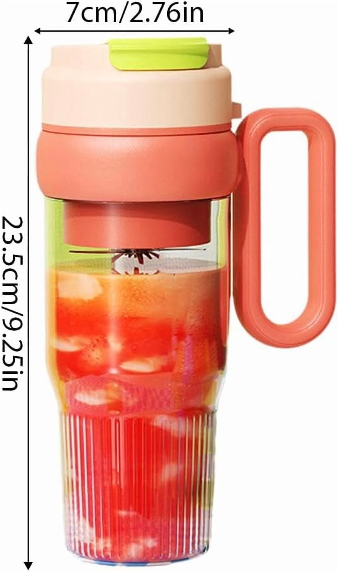 Portable Blender 24oz USB Rechargeable for Shakes Smoothies BPA Free