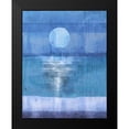 thumbnail image 2 of Wiley, Marta 12x14 Black Modern Framed Museum Art Print Titled - Blue Abstract XXVIII, 2 of 5
