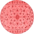 thumbnail image 1 of Ahgly Company Indoor Round Persian Red Traditional Area Rugs, 8' Round, 1 of 4