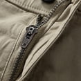 thumbnail image 5 of Yaoyar Men's Utility Cargo Pants Sport Bottoms Fashion Loose Fit Men's ‌Knee-Length Trousers Mid Length Daily Shorts,Khaki,3XL, 5 of 8