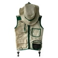 thumbnail image 1 of Chaleco y sombrero de explorador CUTICAT para niños disfraz de actividades al aire libre, 1 of 8