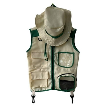 MERIGLARE Kids Explorer Kits Outdoor Adventure Vest Dress up Kids Outdoor Activity Portable Jungle Vest for Children Day Gift Boys Girls Kids