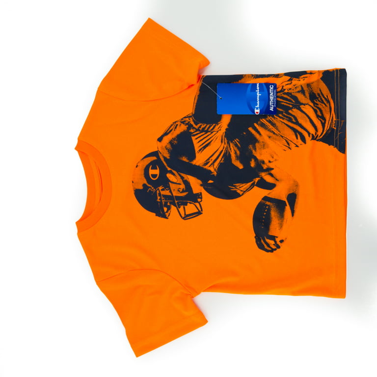 ungdomskriminalitet næve i mellemtiden Champion Authentic Athletic Apparel Vibrant Orange Size 5/6 - Walmart.com