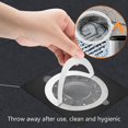 thumbnail image 2 of 20Pcs Hair Catchers Mesh Stickers Hair Stopper Strainer Filter, Drain Cover for Shower, Bathtub, Sink, Bathroom, Kitchen, Sewer, 2 of 8