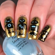 Whats Up Nails Gold Chrome Mica Nail Powder for Mirror Nails