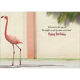 thumbnail image 3 of Avanti Press Flamingo Bathroom Break Funny Feminine Birthday Card for Woman / Her, 3 of 3