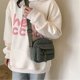 thumbnail image 3 of Bolsos de mensajero coreanos Harajuku, Bolso de hombro pequeño de pana para mujer, bolso cruzado para adolescente, bolso bonito para estudiante, 3 of 5