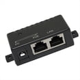 thumbnail image 2 of 100Mbps 5V 12V 24V 48V/1A POE Injector Power Splitter for IP Camera POE Adapter Module Accessories,1 x POE Adapter,Black, 2 of 7