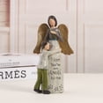 thumbnail image 3 of Estatuilla de resina con forma de ángel para el Día de la Madre, 19,5 cm, con base, 3 of 3