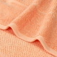 thumbnail image 6 of Superior Mile Smart Twist Cotton Medium Weight 9 Piece Towel Set, Peach, 6 of 10
