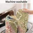 thumbnail image 5 of Pioneer Flower Floral Print Pattern Bathroom Rugs Mat, Non Slip Microfiber Bathroom Rug with Rubber Backing, Soft Mats for Bathroom Floor Tub Shower, 24"x60", 5 of 5