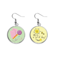 thumbnail image 1 of Micrófono de composición Pendiente Sol Flor Pendiente Joyas Moda Unbranded M, 1 of 3