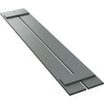 thumbnail image 6 of Ekena Millwork 11 1/4"W x 60"H True Fit PVC Two Board Spaced Board-n-Batten Shutters, Ocean Swell (Per Pair - Hardware Not Included), 6 of 8