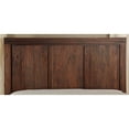 thumbnail image 4 of Solid Wood Platform Bed in Brick Brown Finish, 4 of 7