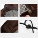 thumbnail image 5 of Solid Color Wide Brim Breathable Men s Hat Outdoor Fishing Hunting Sun Hat Bucket Flap Cap Cycling Camping Hiking Equipment, 5 of 5