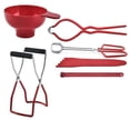 thumbnail image 1 of Setting Set, Start-Up Kit Of Canning Accessories (7 Parts) Set Of Superior Quality Canning For Beginners Comprising A Funnel, A Glass Lift, Pliers, A, 1 of 5