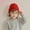 Red, variant on NAISIBABY Toddler Boys Girls Beanie Hat, Stretch Soft Multi-Color Knitted Cotton Winter Outdoor Warm Ski Cap Coffee