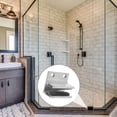 thumbnail image 4 of BRIGHTFUFU Shower Door Bottom Guides Aluminum for Glass Shower Doors 1 Set, 4 of 8