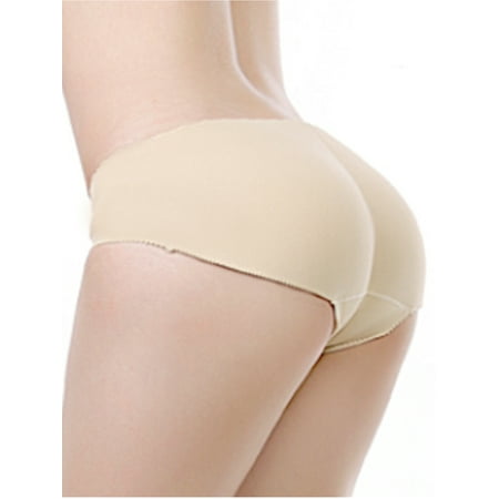 

SAYFUT Women s Seamless Buty Pant Bottom Enhancing Shapewear Brief Padded Panties Butt Lift Underwear
