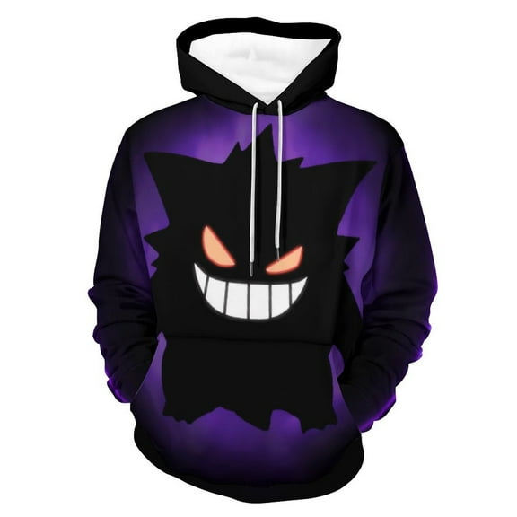 Gengar Hoodie Unisex 3d Novelty Hoodies Graphic Hoodies Pullover Sweatshirts For Men Women Teen S