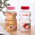 thumbnail image 6 of Cheer.US 2 Pcs Plastic Water Bottle Tour Drinking Bottle Yakult Shape Cute Kawaii Milk Carton Shaker Bottle for Kids/Girl/Adult Glass, 6 of 7